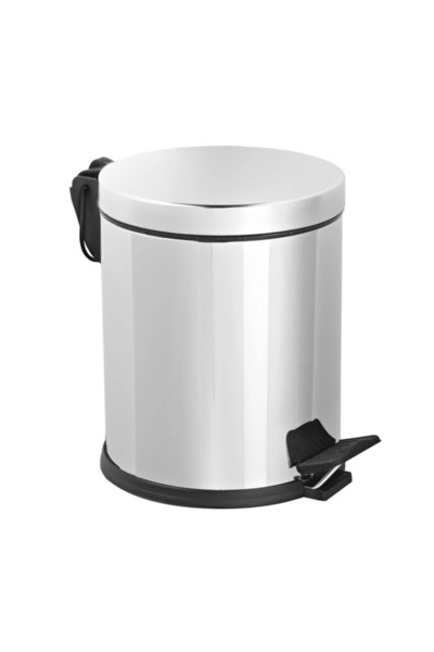 OEM Stainless steel waste bin with pedal - 5 liters