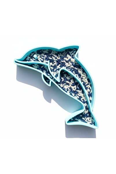 OEM Set de joacă senzorială de vară pentru copii – 5 tăvi (caracatiță, barcă, delfin, crab, scoică)