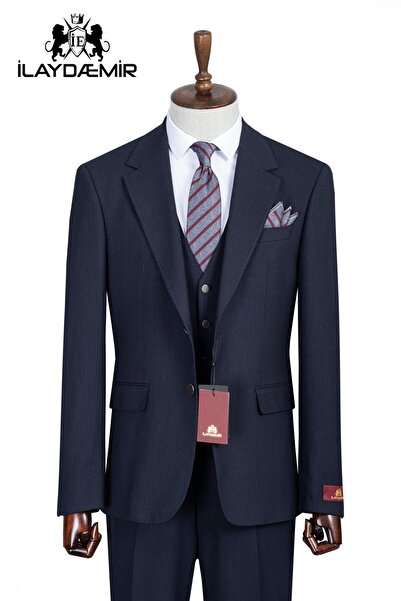 ilayda emir بدلة ضيقة مكونة من 3 قطع، سترة كلاسيكية للرجال، قماش فاخر، بدلة ل...