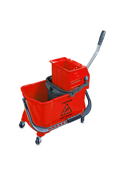 OEM Cleaning trolley 2 buckets (10 + 24 liters), red