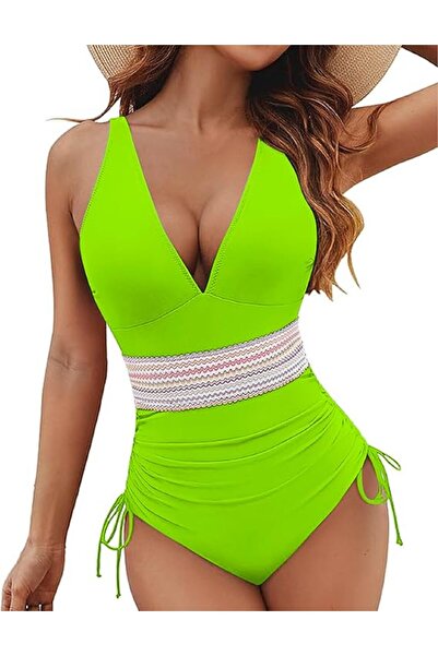 OEM LUNNTE Women's One-Piece Swimsuit - Tummy Shaper, Push-up, Wide Straps - ...