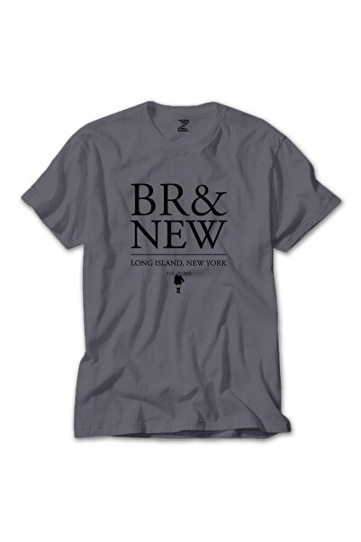 CrowsGate Ολοκαίνουργιο γκρι μπλουζάκι Long Island