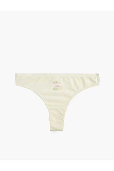 Koton Pamuklu Baskılı Brazilian Külot