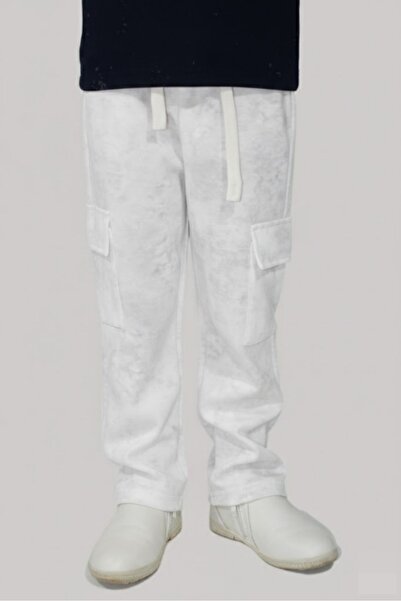 ALANAQA Oversized washed tracksuit bottoms for ages 4-16 years, unisex