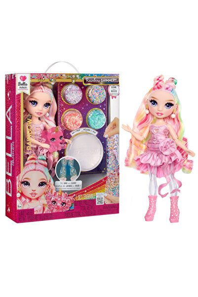 Rainbow High Bella Parker doll playset, Rainbow Shimmers series, slime playset