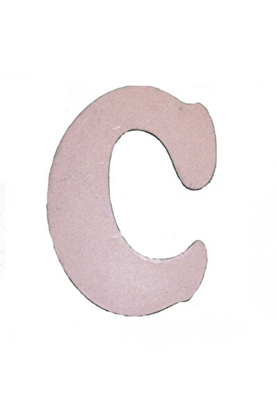INEDIT CRAFT Γράμμα C MDF 120x100x3 mm