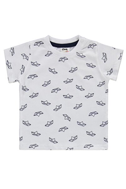 Civil Baby طقم سيلكن إمبيرمي للطباعة 6-18 شهرًا - أبيض 6-9 أشهر