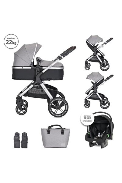 LORELLİ Sistem de călătorie pentru cărucior 3 în 1 Viola cu scaun auto Spirit...