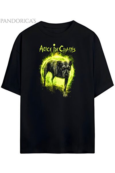 Grafftee Clothing Pandorica's Alice in Chains dizajn unisex pamučna majica