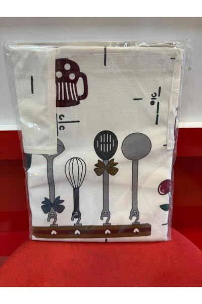 Çapa Home Liquid-Proof Spot-Proof Pocket Kitchen Vs Dishwashing Apron Gift Di...