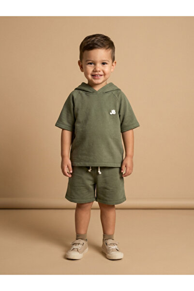 ALYAKİDS 100% Cotton Boys' Shorts Set - Comfortable Cut Summer Combed Cotton ...