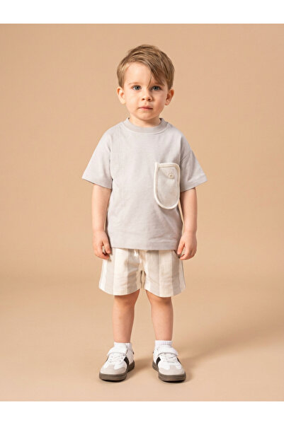 ALYAKİDS 100% Cotton Boys' Shorts Set - Comfortable Cut Summer Combed Cotton ...