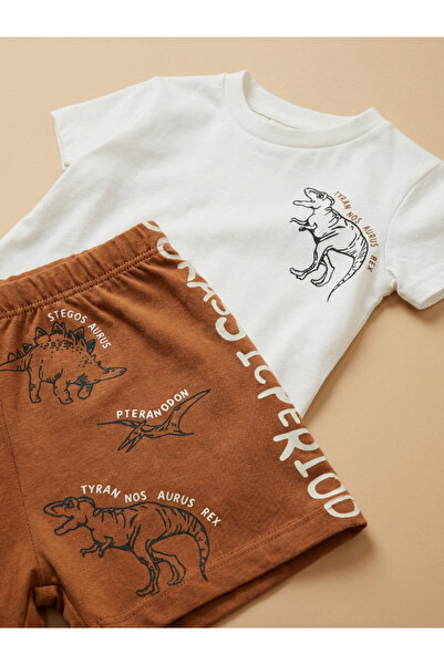 ALYAKİDS 100% Cotton Boys' Shorts Set - Comfortable Cut Summer Combed Cotton ...