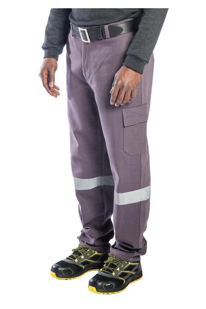 Frekans İş Güvenliği İş Kıyafetleri Safesawa Oscar Winter 7/7 Gray Pants 2142