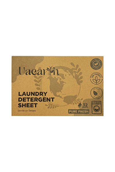 Uaearth LAUNDRY DETERGENT 32 SHEETS (32 pcs)