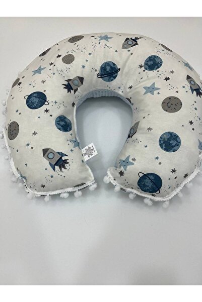 BUSEBABYHOME Blue, Double Sided Breastfeeding Pillow/ Breastfeeding Cushion/ ...