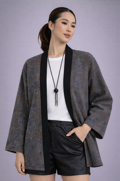 Nulivez Japanese Kimono Jacket – Oversized, Modern and Stylish Daily Combination