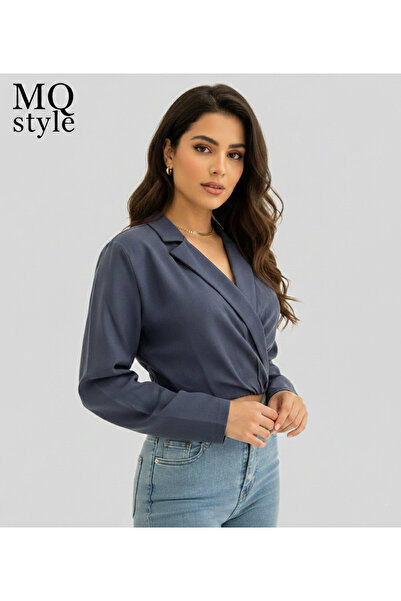 MQ Long-sleeved blouse without buttons (MQ Collection)