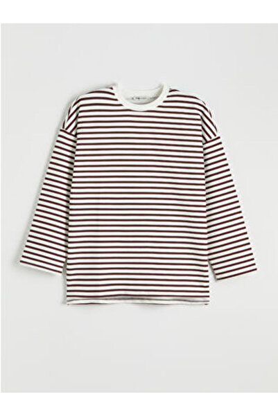 LC Waikiki Plum Comfortable Fit Women's Sweatshirt Tunic