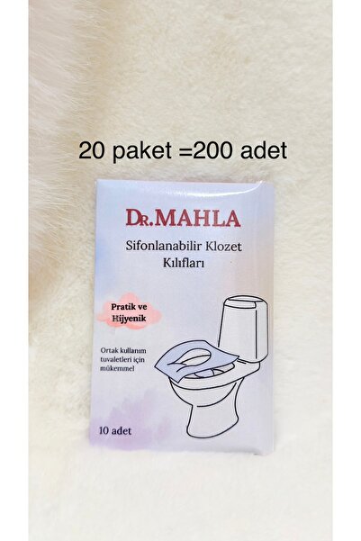 MAHLA 20 PAKOVANJA - 200 KOMADA - Navlaka za WC šolju Seyahet veličine - Jedn...
