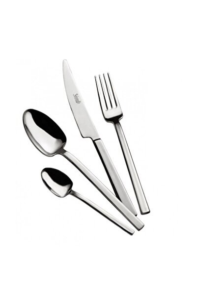 Salvinelli 24 Piece Cutlery Set 18/10 Stainless Steel - Dream - Thickness 4mm...