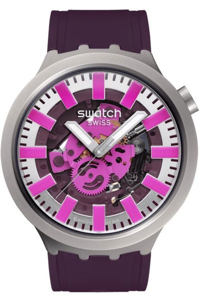 Swatch Audacious Acai SB07S120 Unisex Kol Saati