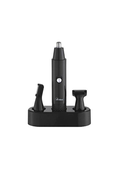 ardes Trimmer 3 in 1 pentru nas si urechi puternic si silentios, Cu 4 accesorii