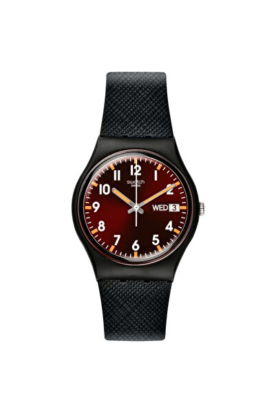 Swatch SO28B704 Sir Red Unisex Kol Saati