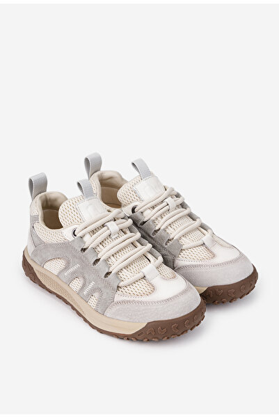 Dasha NUR women's shoes beige with gray made of Leather and textile material 40