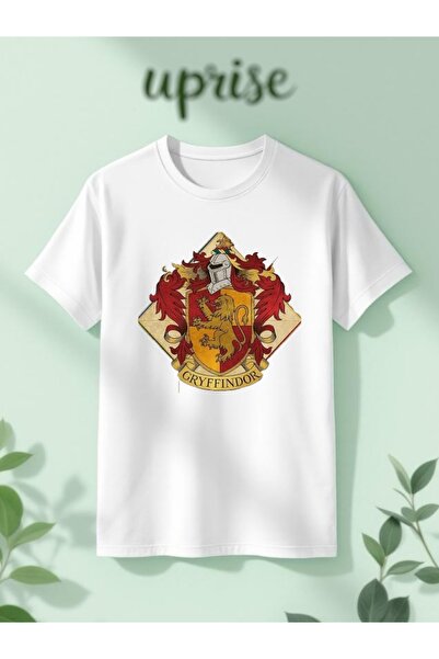 Vordevia Tricou oversize din bumbac cu imprimeu Gryffindor