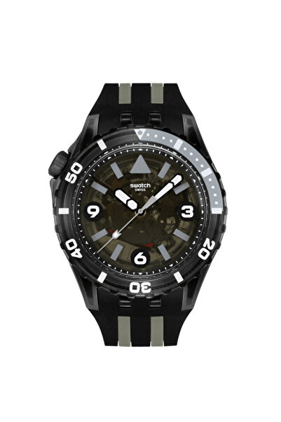 Swatch Scubaqua Black Sea Nettle - SSCU09B100 Erkek Kol Saati