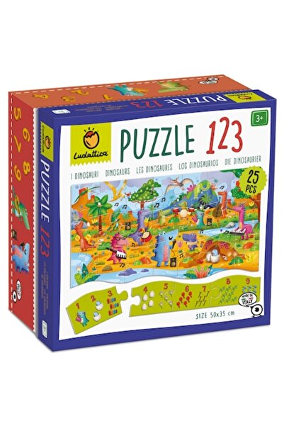 ludattica Educational Puzzle - Dinosaurs