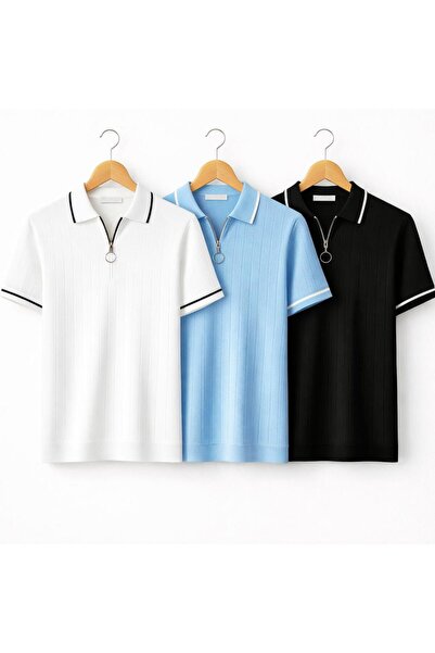golden toptan 3-Pack Men's Knitwear T-Shirts