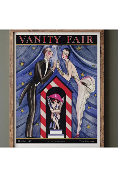 Taranist Poster - Vanity Fair Kapak Tasarımı - Retro Dergi Posteri