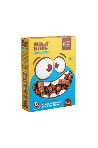 SOME MORE Millet Bites-Vanilla Fills 250 g