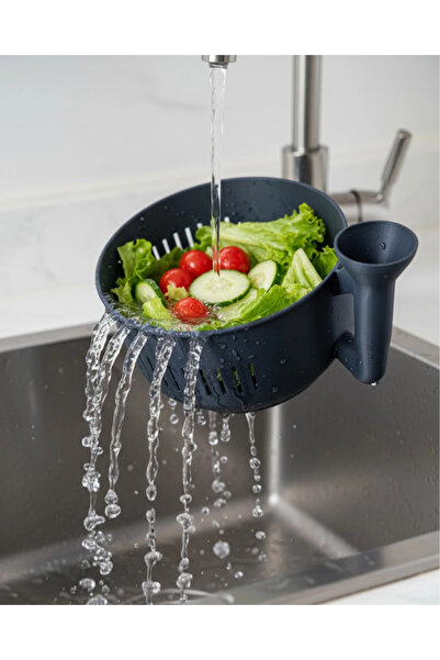 Epilons Multi-Purpose Vegetable Washer Ergonomic Design Kitchen Container wit...