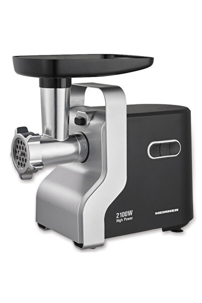 Heinner Mașină de tocat carne MG-2100BKSL, 2100 W, Accesoriu pentru roșii, Cu...