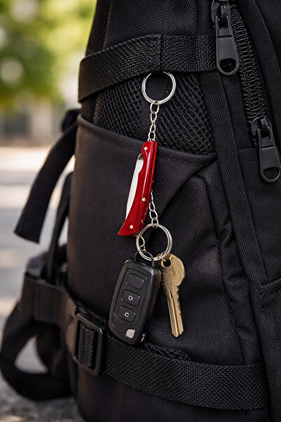 seymenbıçakçılık Mini Keychain Design Folding Knife – Gift Collection Item