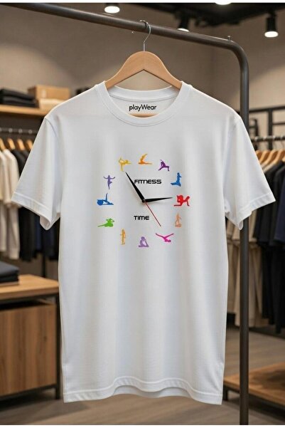 playwear Vreme za fitnes Sport i joga Šareni dizajn 100% pamuk Regular Fit Un...