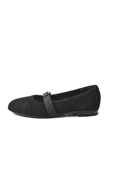 Beety 04513 Black Suede Women's Ballerinas