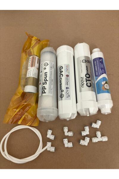 GAC Su Arıtma Filtresi – Kapalı Kasa 5’li Filtre Seti