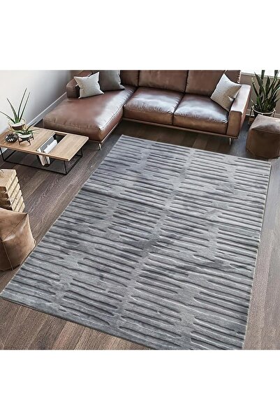 Heinner Covor, model in relief, oliver, 200x300 gri