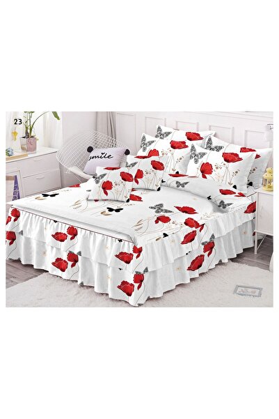 ANATOLIATEKSTILE Fine Duvet Cover Set , 6 Pieces | Complete Bedroom Set | Fit...