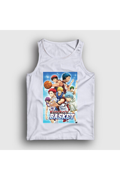 Presmono Unisex White Cover Kuroko's Basketball Basket Athlete 602128Tt