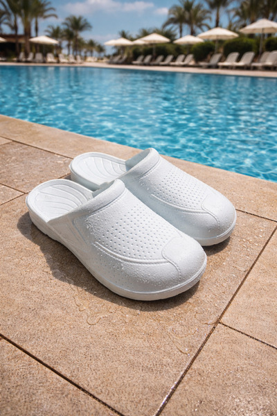 Behtah Kundura Closed Front Non-Slip Flexible Soft Balcony Bathroom Garden To...