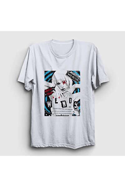 Presmono Unisex White Tour Wendy Red Velvet T-Shirt 605290Tt