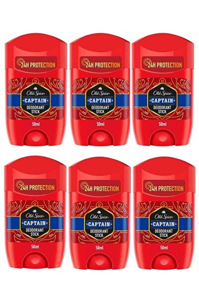 Old Spice مزيل عرق كابتن 50 مل (عبوة من 6 قطع)