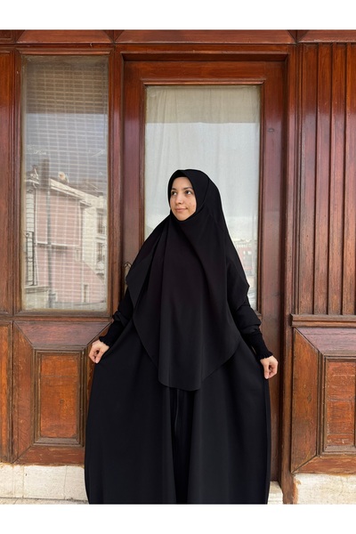 Zerafet çarşaf Takmatik eşarp