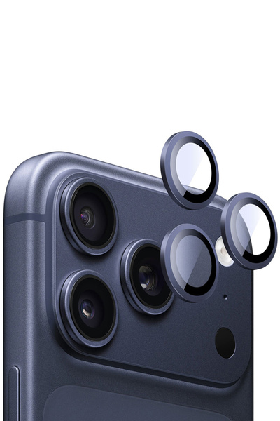 Marselit iPhone 17 Pro/17 Promax Compatible Camera Lens Protector with Metal ...