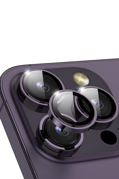 Marselit iPhone 14 Pro/14 Promax Compatible Camera Lens Protector Tempered Gl...